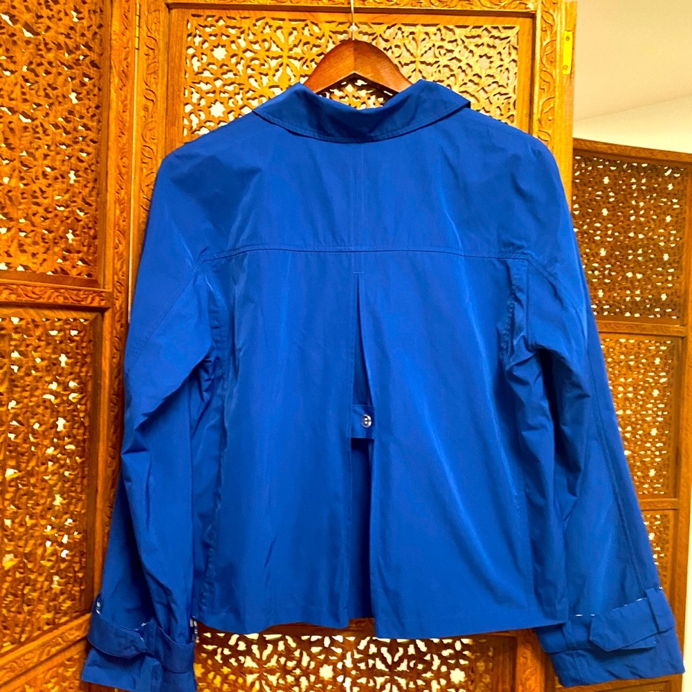 🚺 Chico’s Royal Blue Jacket - Picture 6 of 8